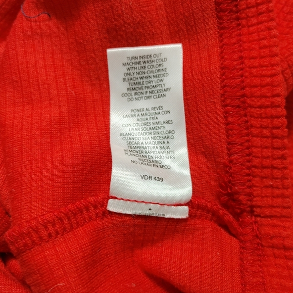 Eddie Bauer Red Top with Plaid Pajama Pants - Picture 9 of 13